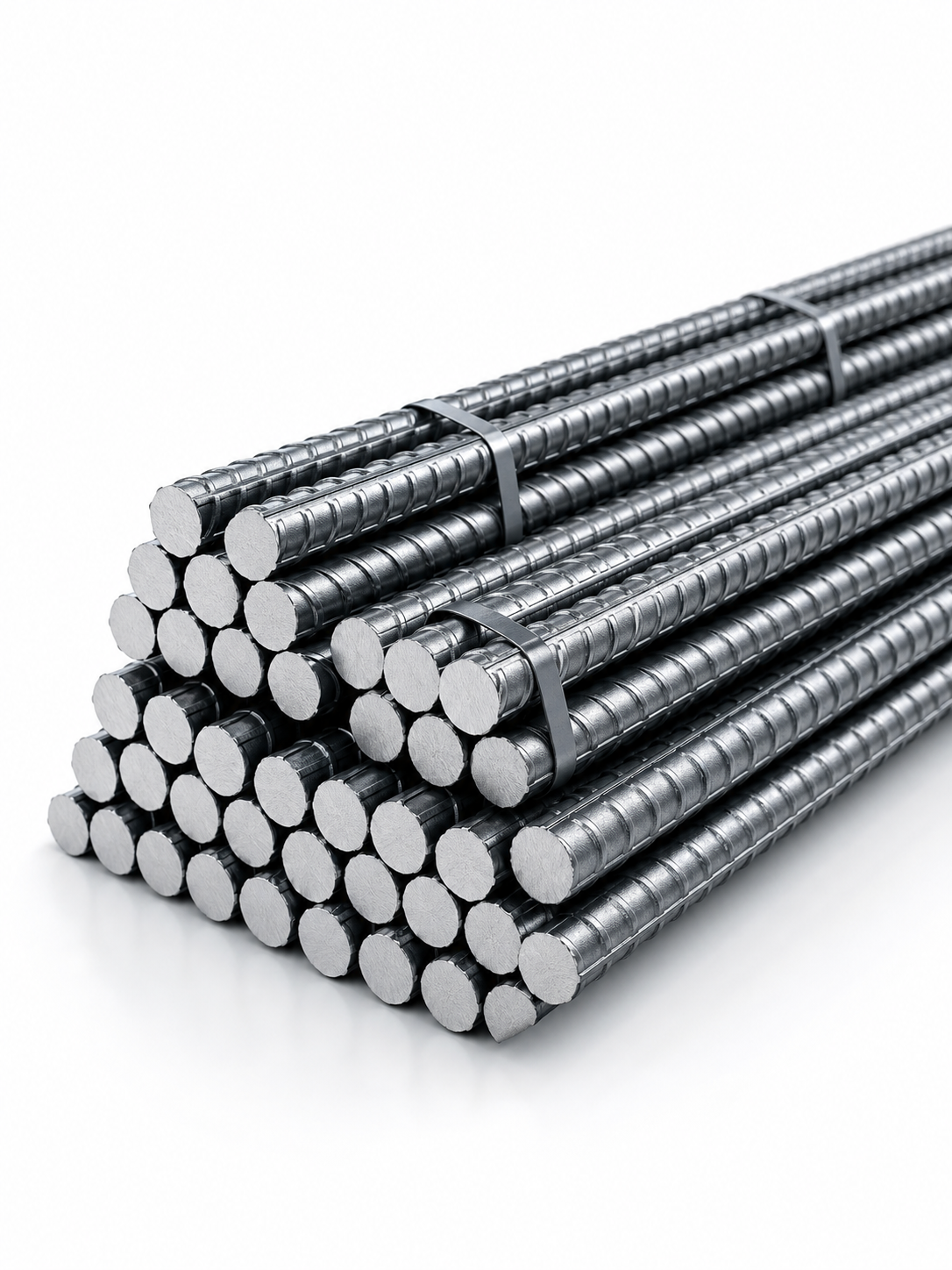 Steel rods